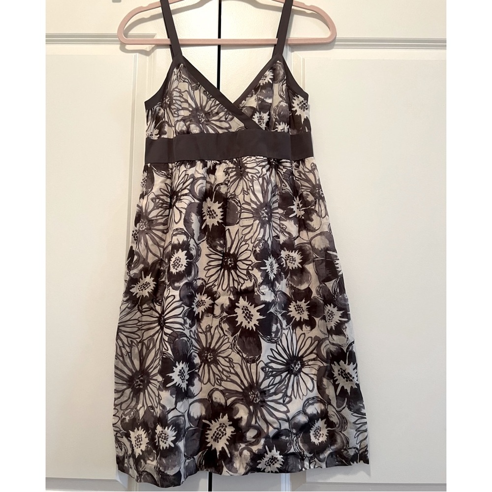Grey and white Vince sun dress!